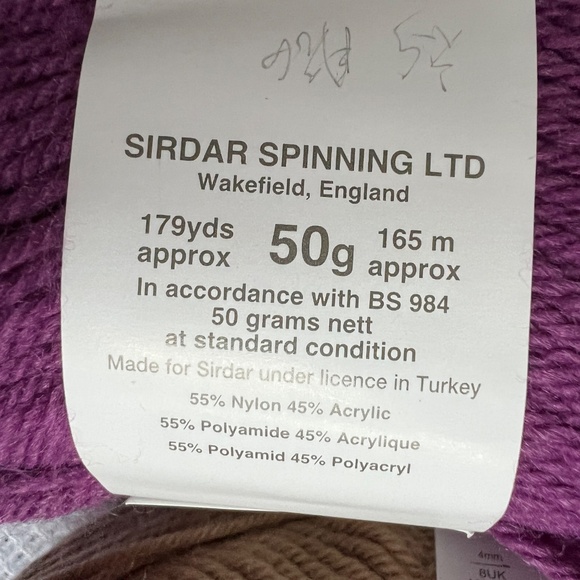 Sirdar Snuggly Yarn DK Double Knitting Assorted 50g each 4 New 5 used have 40+ g - Picture 5 of 5